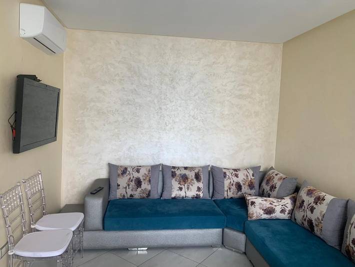 Gîte pour 6 personnes, avec piscine ainsi que vue et terrasse dans Marina Smir - 2