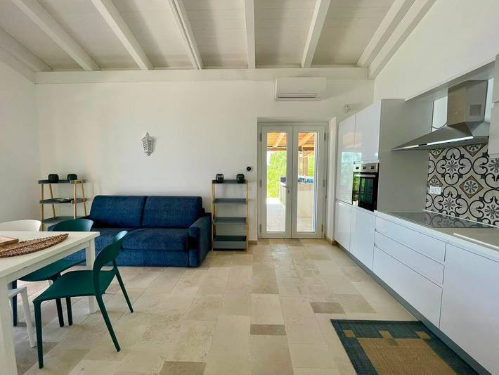 Geheel appartement, Appartement 'Cala Galatea 2' met zeezicht, privéterras en Wi-Fi in Roseto Capo Spulico, Golf van Tarente
