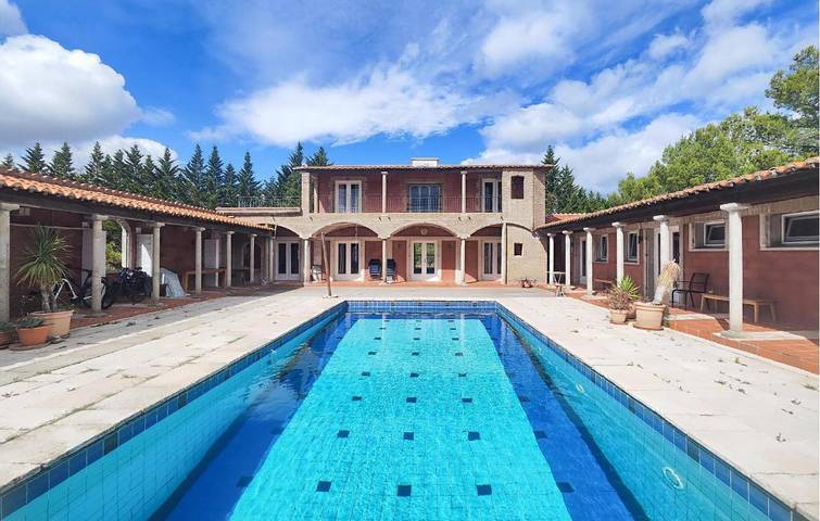 Maison de vacances pour 12 personnes, avec piscine, animaux acceptés
