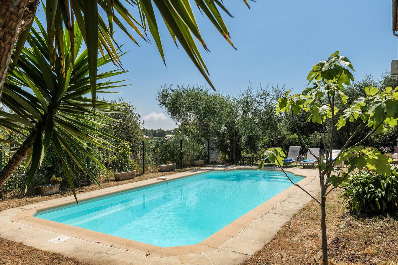 Villa Les Oliviers in La Gaude, Costa mediterránea (Francia)