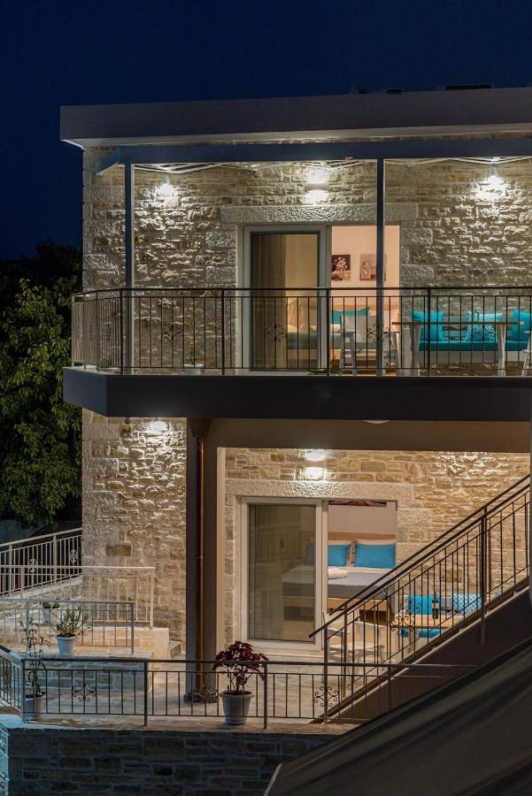 Ferienwohnung für 3 Personen, mit Terrasse und Garten sowie Ausblick in Pitsidia - 3