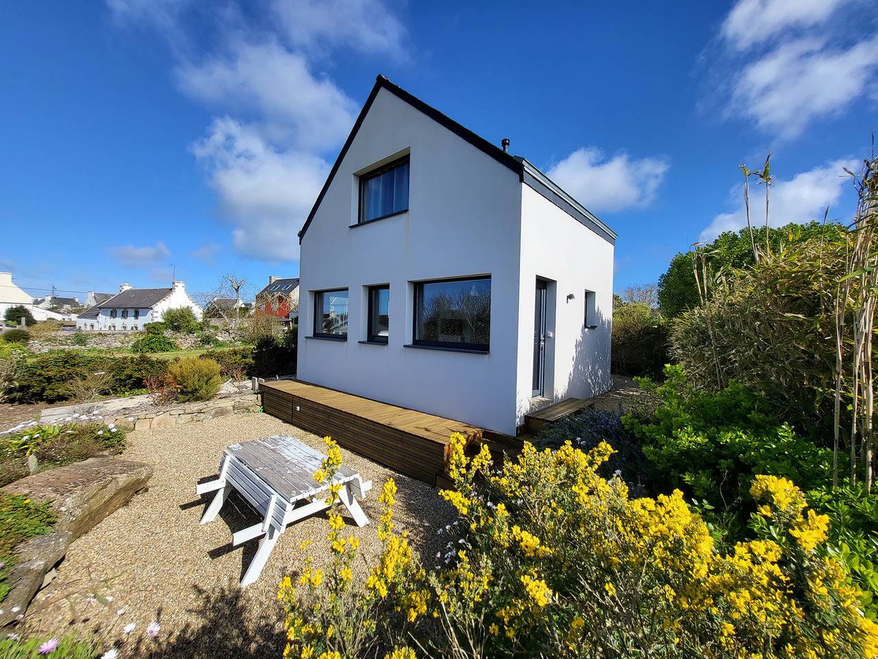 Casa de vacaciones para 3 personas con terraza in Plouhinec (Finistère), Côte de Cornouaille