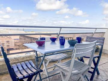 Gîte pour 4 personnes, avec terrasse dans Port d'Arcachon