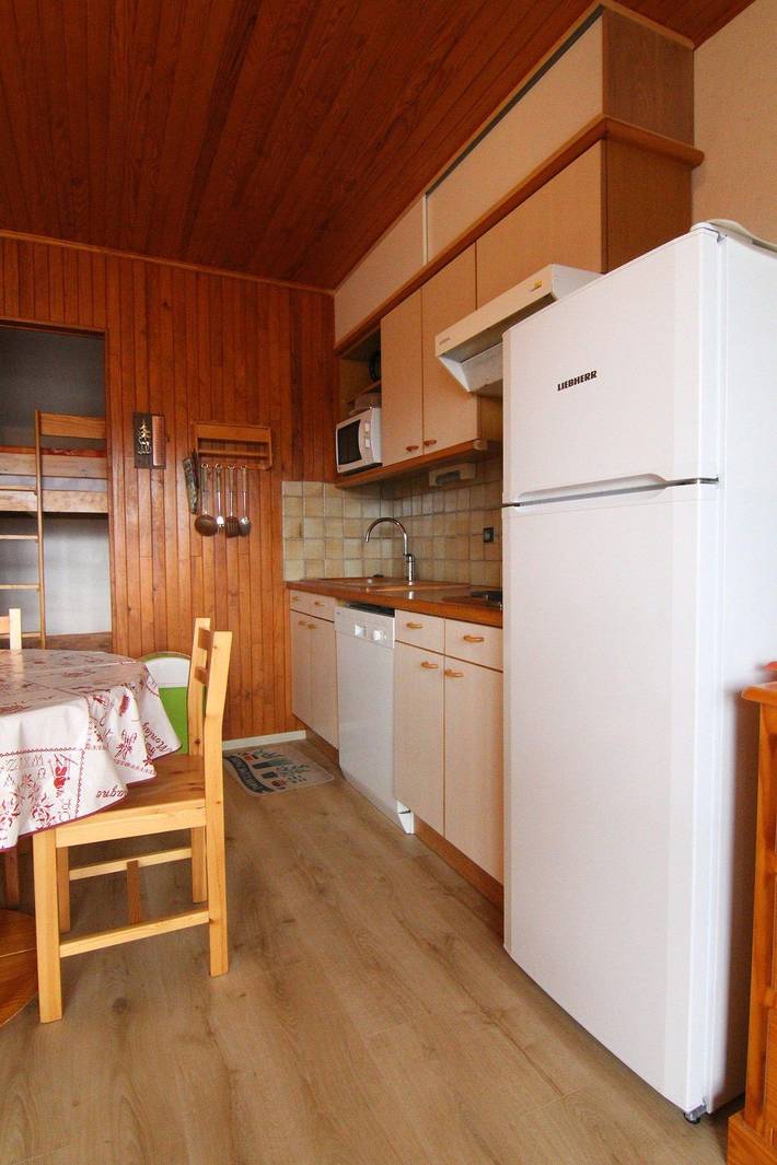 Studio pour 4 personnes, avec balcon