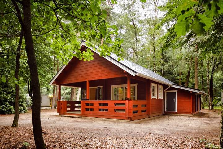Lodge voor 6 personen, met Balkon/Terras en Terras in Gelderland