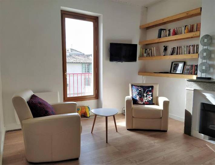 Appartement de vacances pour 4 personnes, avec balcon et vue
