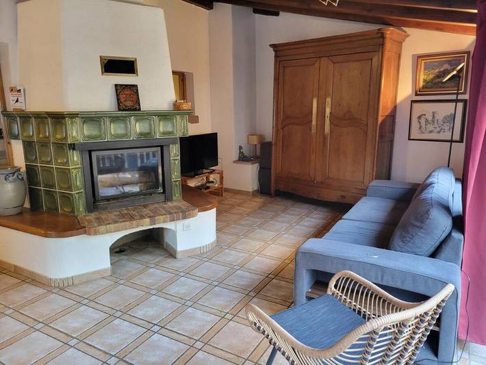 Maison de vacances pour 7 personnes, avec Balcon et Terrasse ainsi que Jardin et Vue