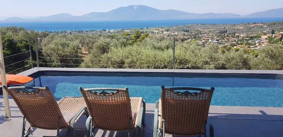 Villa per 6 persone, con terrazza ad Eubea
