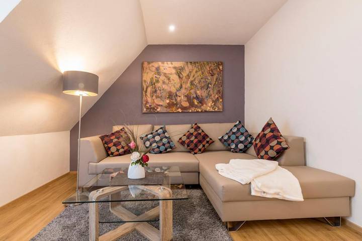Ferienwohnung für 4 Personen, mit Ausblick