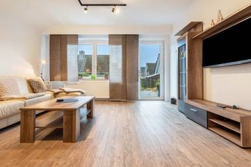 Ferienwohnung für 4 Personen, mit Garten in Cuxland