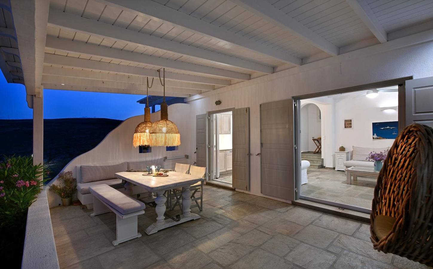 Entire apartment, Apartment 'Vlia Mar Myconian Residences 68' with Sea View, Wi-Fi and Air Conditioning in Mykonos