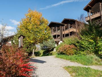 Ferienwohnung für 2 Personen, mit Balkon und Garten sowie Ausblick in der Aletsch Arena