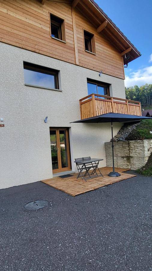 Appartement de vacances pour 2 personnes, avec terrasse et vue