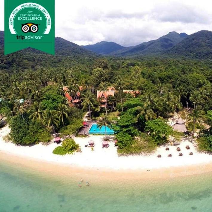 Bungalow für 10 Personen, mit Terrasse auf Koh Chang