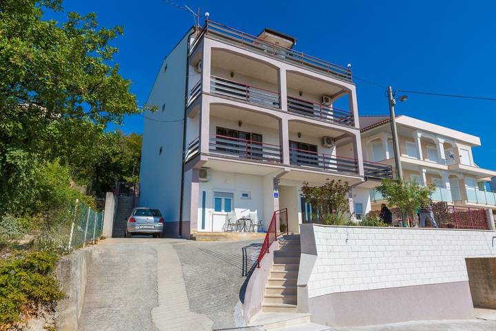 Apartament wakacyjny dla 2 osób, z taras w Crikvenica