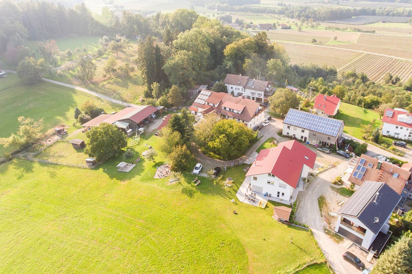 Ganze Ferienwohnung, Ferienhof Egger - In Egg, 50qm, 1 Schlafzimmer, max. 2 Personen in Tettnang, Region Bodensee-Oberschwaben