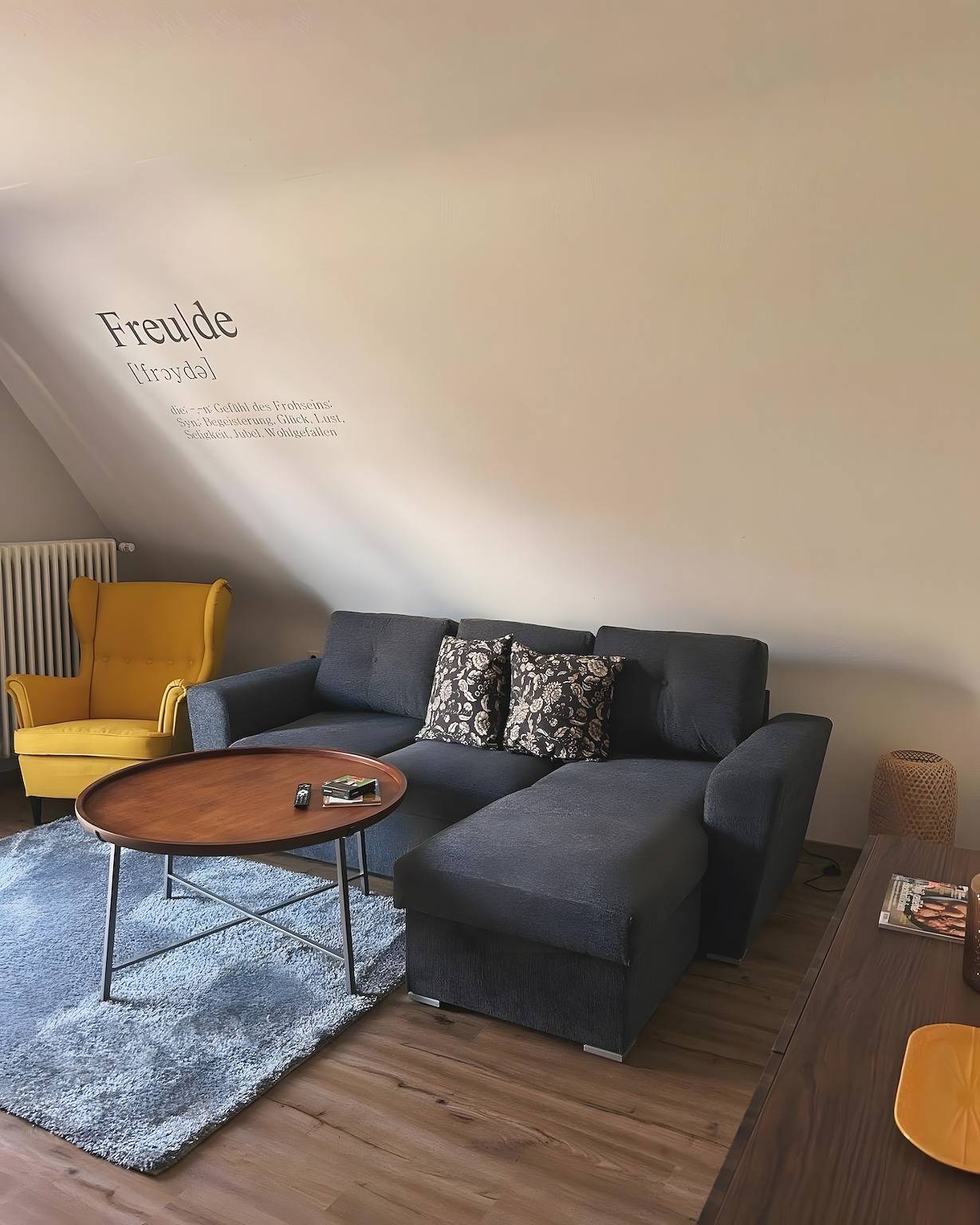 Ganze Wohnung, Apartment 'Rebblick' mit Bergblick, Balkon und Wlan in Britzingen, Müllheim