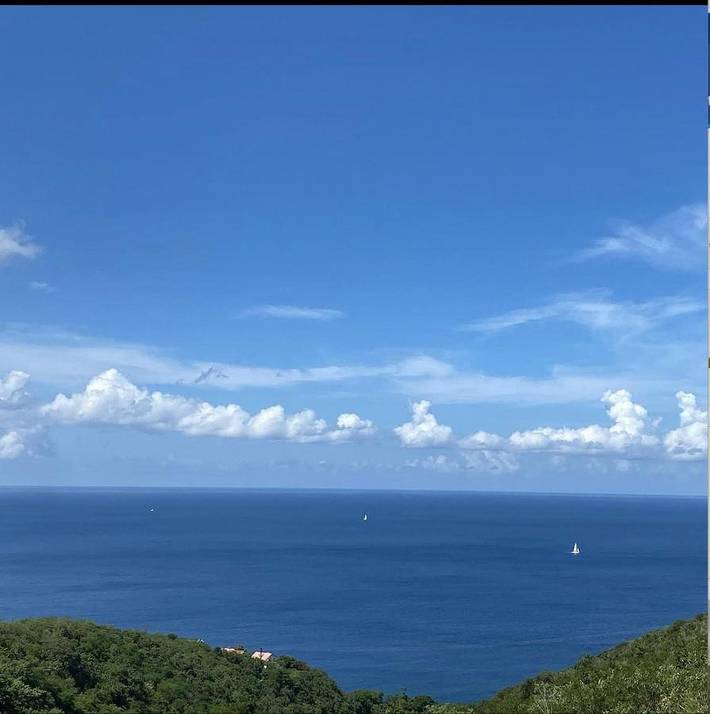 Gîte pour 2 personnes, avec jardin ainsi que piscine et vue à Case-Pilote - 2