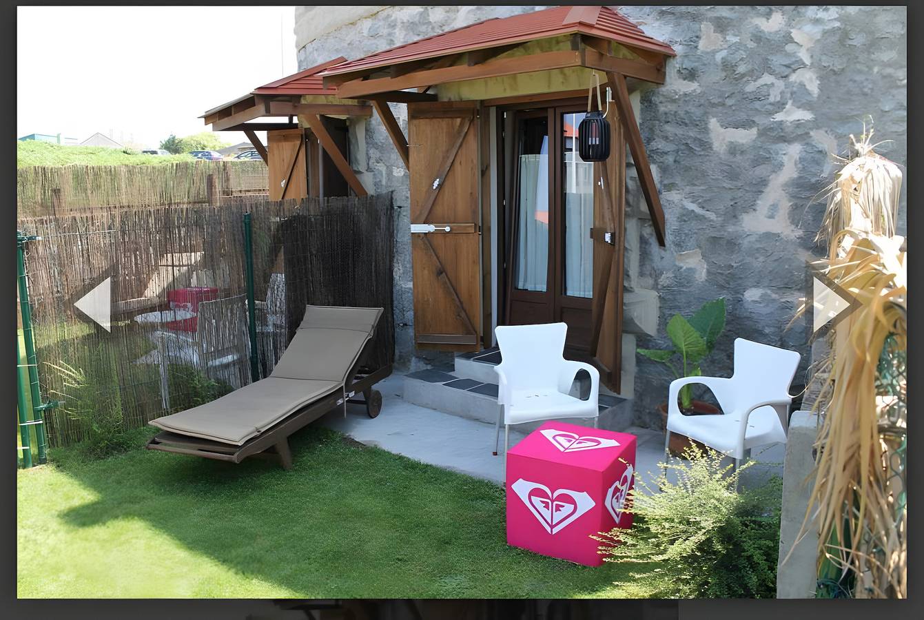 Casa Del Surf Somo 3 : vue sur mer et jardin privé in Somo, Ribamontán al Mar