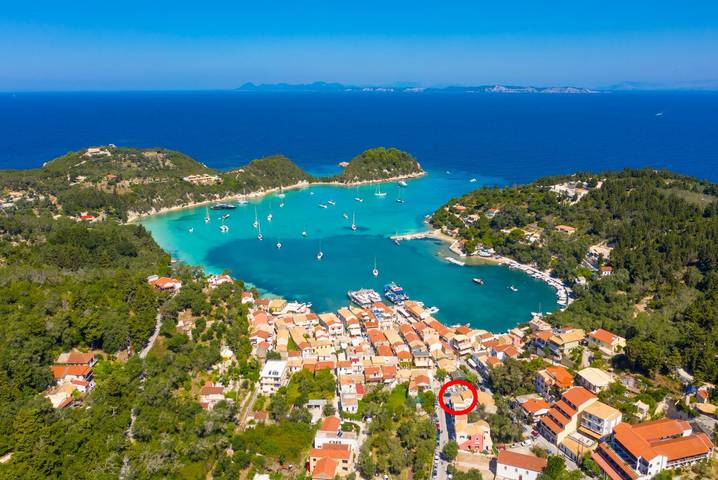 Ganze Wohnung, Ferienwohnung für 2 Personen mit Meerblick in Lakka, Paxos