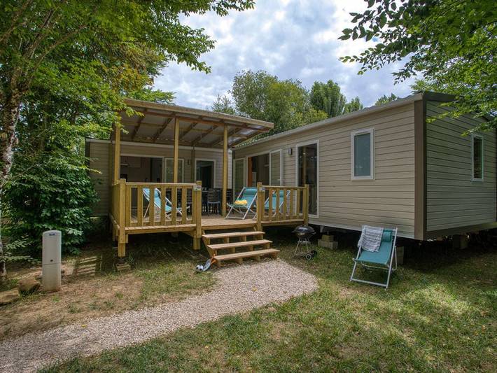Mobil home pour 10 personnes, avec piscine, animaux acceptés à Groléjac - 2