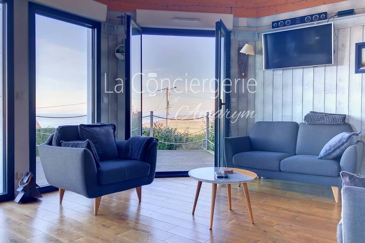 Ferienhaus für 4 Personen, mit Terrasse und Garten