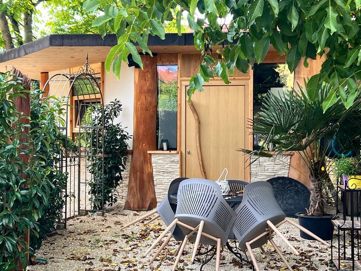 Chalet 'LaCasa' with private terrace, Wi-Fi and air conditioning in Rosenfeld, Neckar-Alb