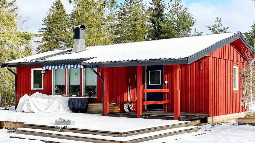 Ferienhaus für 7 Personen, mit Sauna und Terrasse