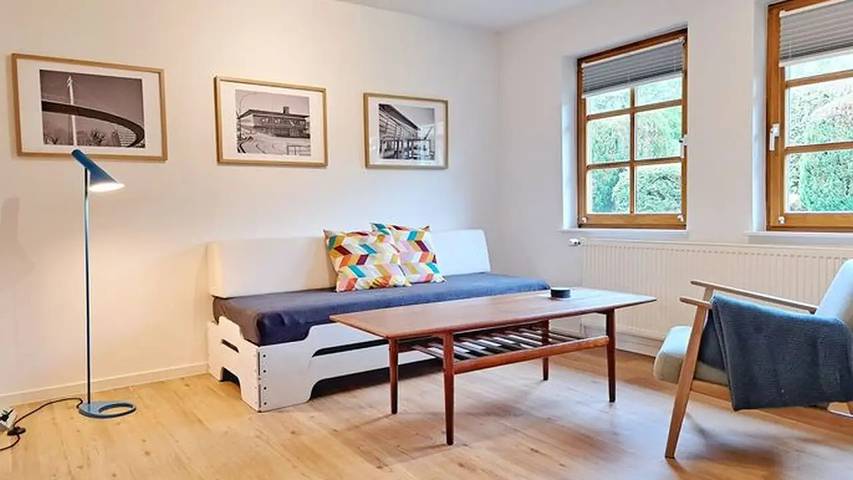 Ferienwohnung für 3 Personen, mit Garten