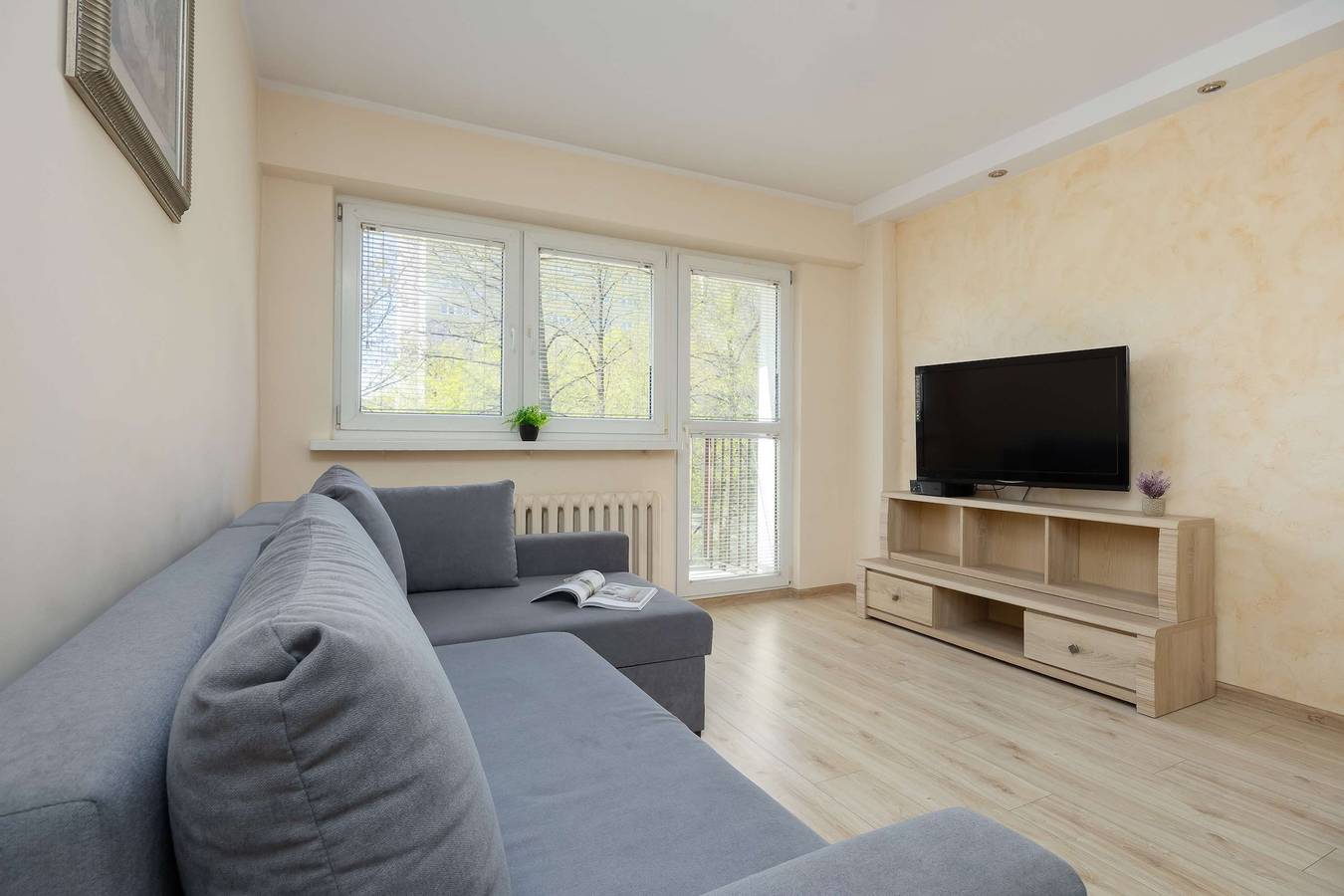 Appartement entier, Cozy Apartment with Balcony | Workspace in Bielany (Varsovie), Varsovie