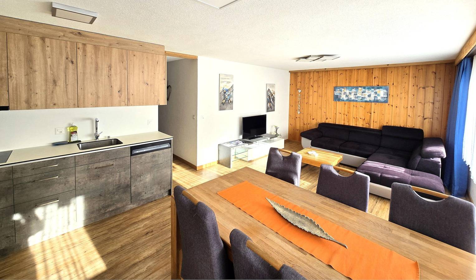 Ganze Ferienwohnung, 5-Bettwohnung "Weissmies" in Saas-Grund, Walliser Alpen