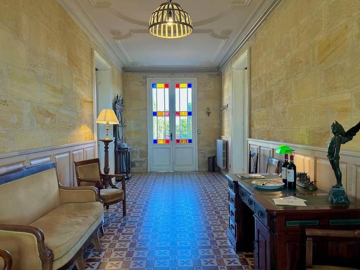 Location de vacances pour 14 personnes, avec jardin ainsi que piscine et vue dans Saint-Pey-d'Armens - 2