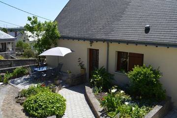 Gîte pour 4 personnes, avec jardin à Vouvray