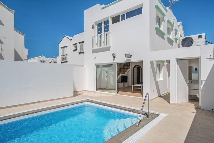 Ferienhaus für 6 Personen, mit Balkon