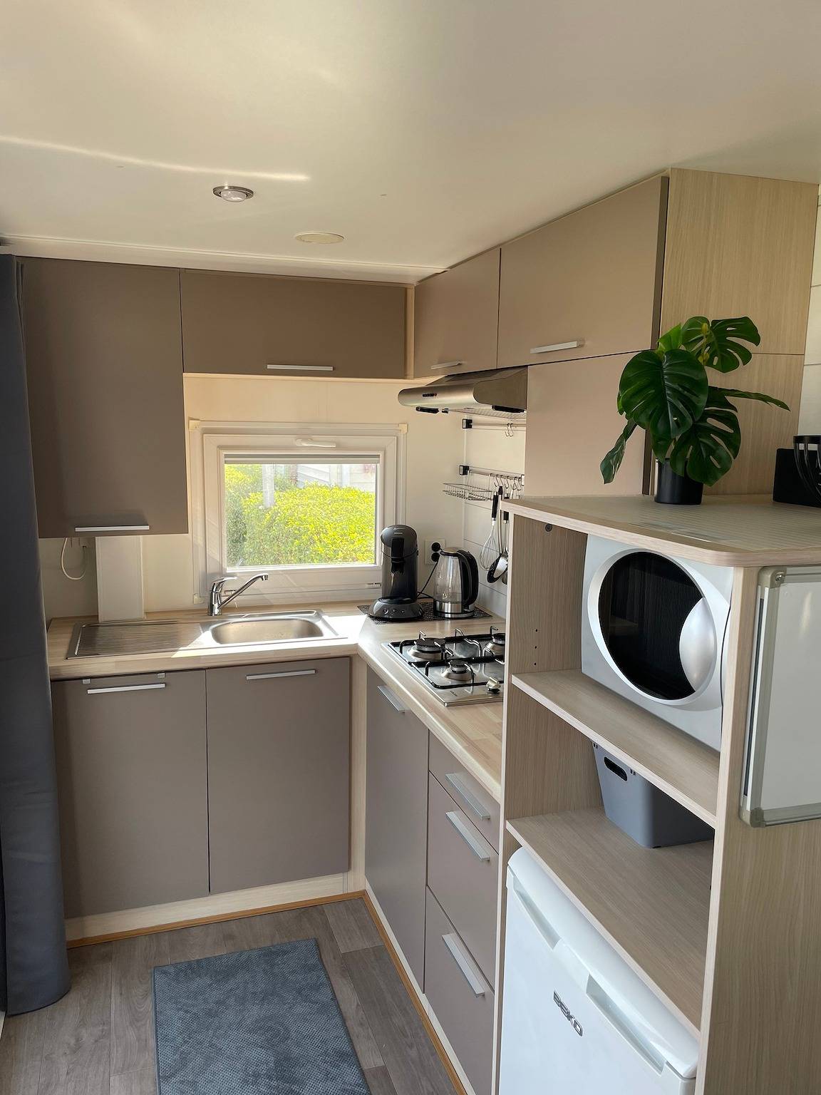 Mobil home pour 4 personnes avec jardin in Bredene, Côte belge