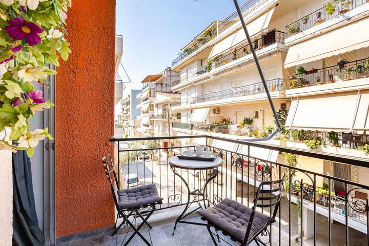Ferienwohnung für 4 Personen, mit Balkon/Terrasse, kinderfreundlich in Kalamata