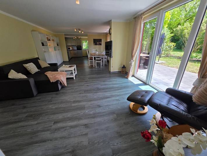 Ferienhaus für 4 Personen, mit Terrasse und Garten in Kuchelmiß