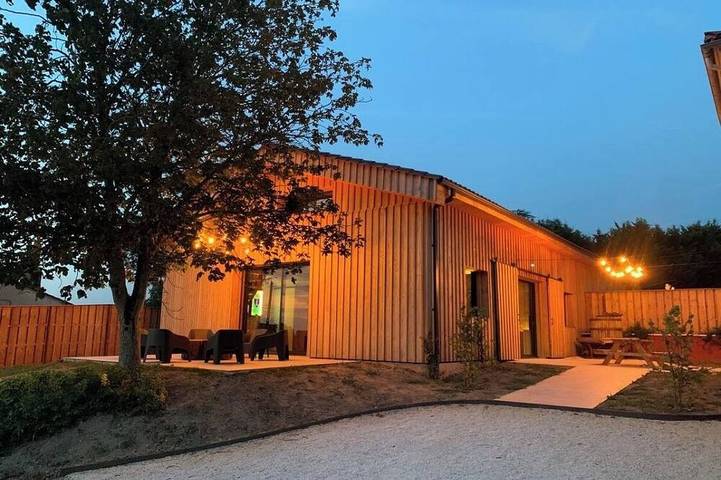 Maison de vacances pour 6 personnes, avec jacuzzi à Monbazillac