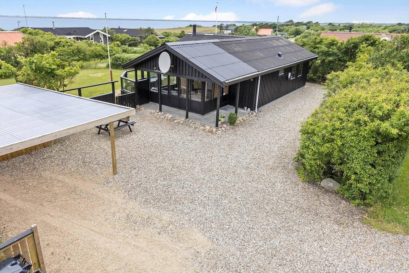 Lf836 Vestervig - Hellesvej 36 in Kærgården, Limfjord in Nordjütland