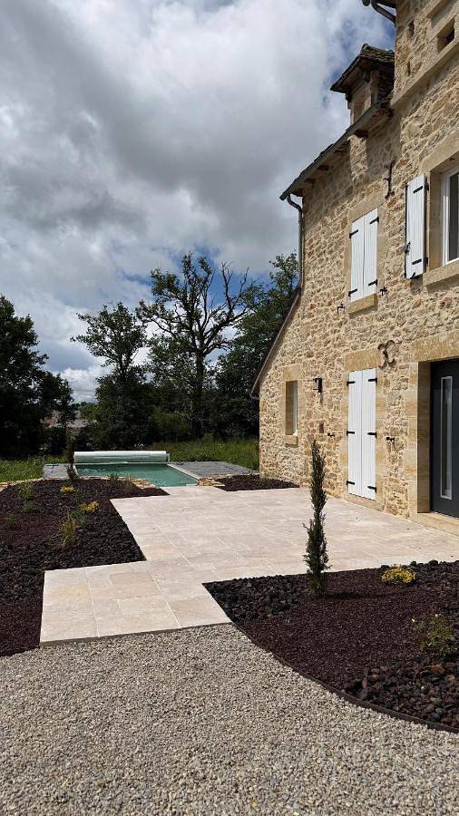 Maison de vacances pour 12 personnes, avec Terrasse et Piscine
