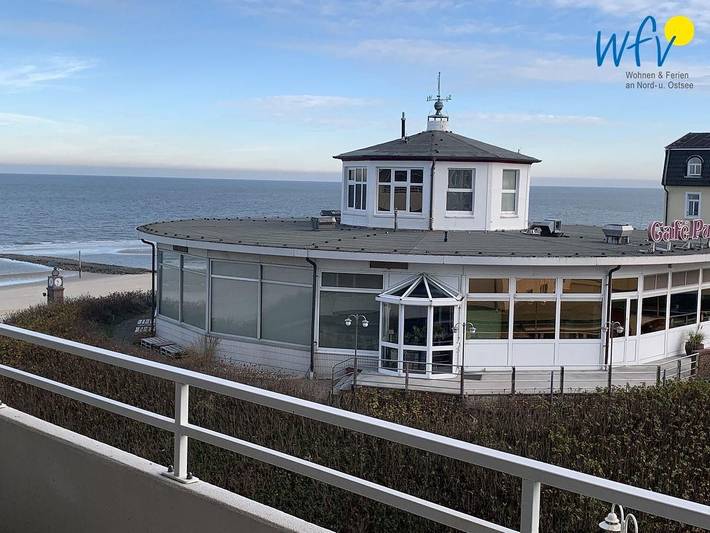 Ferienwohnung für 4 Personen, mit Balkon auf Wangerooge