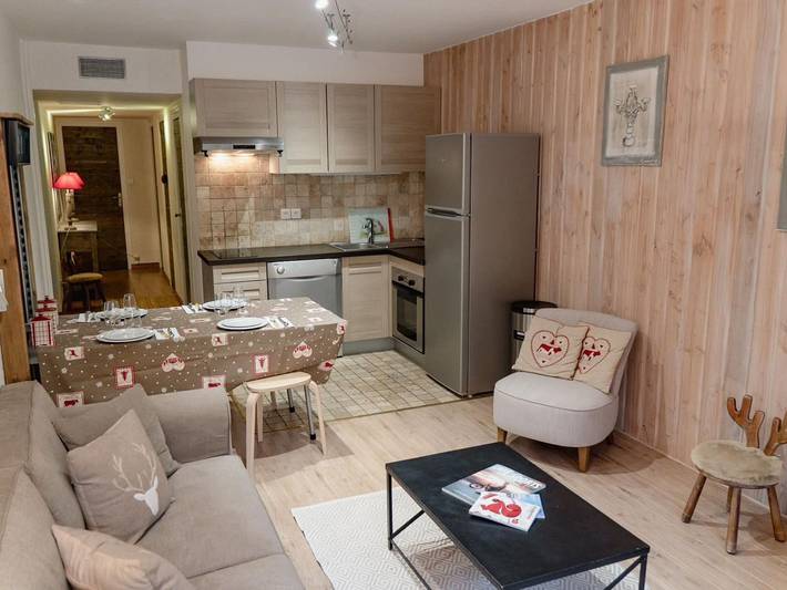 Ganze Wohnung, An den Pisten, 3 Zimmer, Haustiere erlaubt in Mont-de-Lans, Les Deux Alpes
