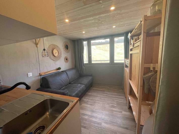Studio pour 2 personnes à Tignes
