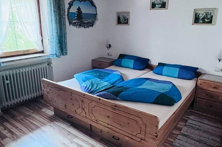 Ganze Wohnung, Ferienwohnung Seeseite (2 Schlafz.) - Haus Elfriede Schmid in Bad Bayersoien, Bayerische Alpen