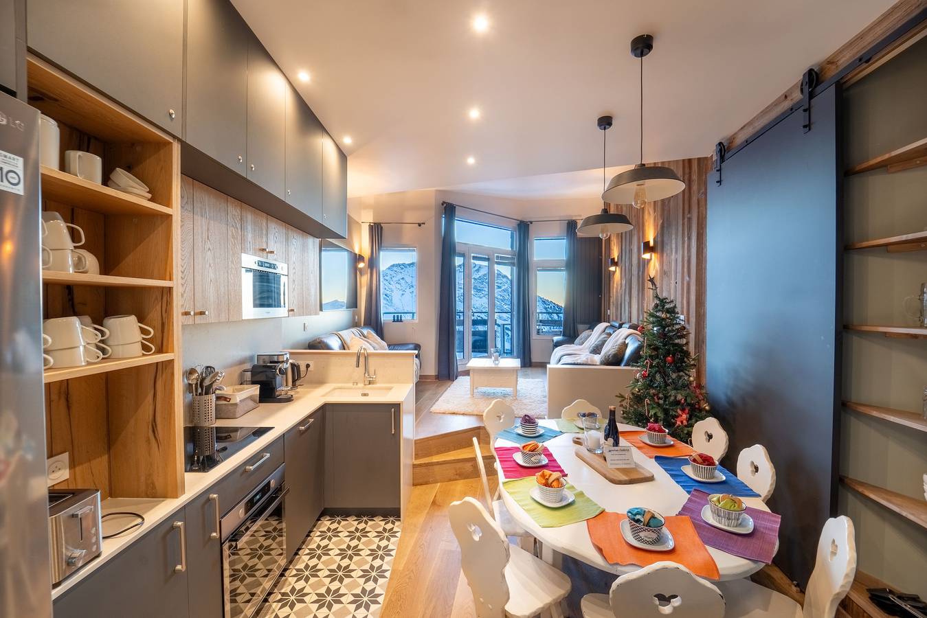 Geheel appartement, Vakantieappartement voor 11 personen met balkon in Morzine, Les Portes du Soleil