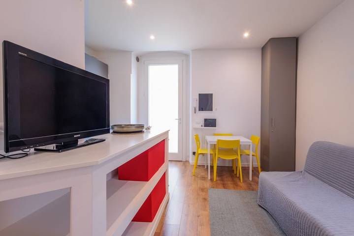 Gîte pour 4 personnes, avec balcon/terrasse à Bergame