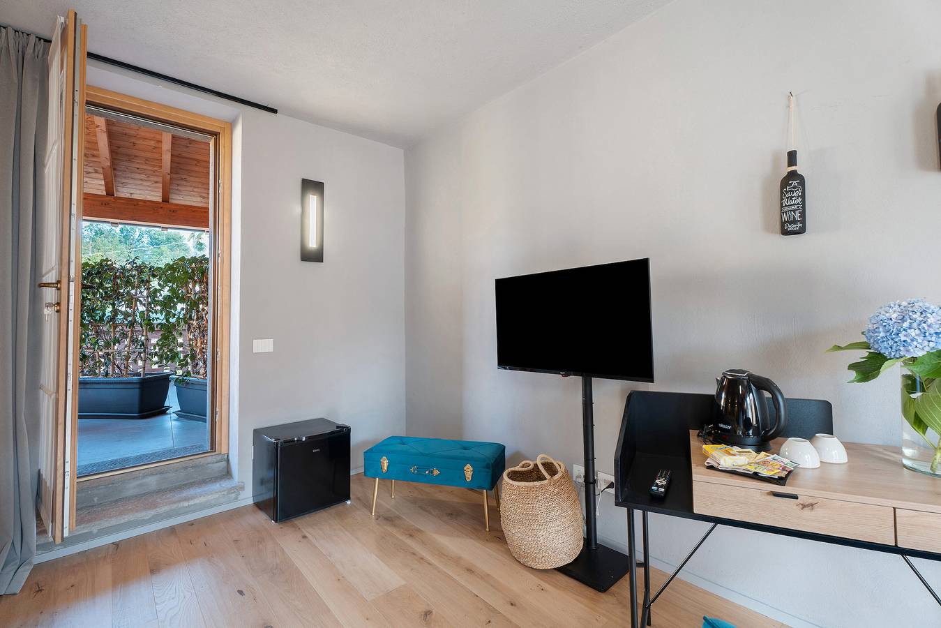 Kamer 'Baloss' met Uitzicht op de Bergen, Wi-Fi en Airconditioning in Borgomanero, Provincie Novara