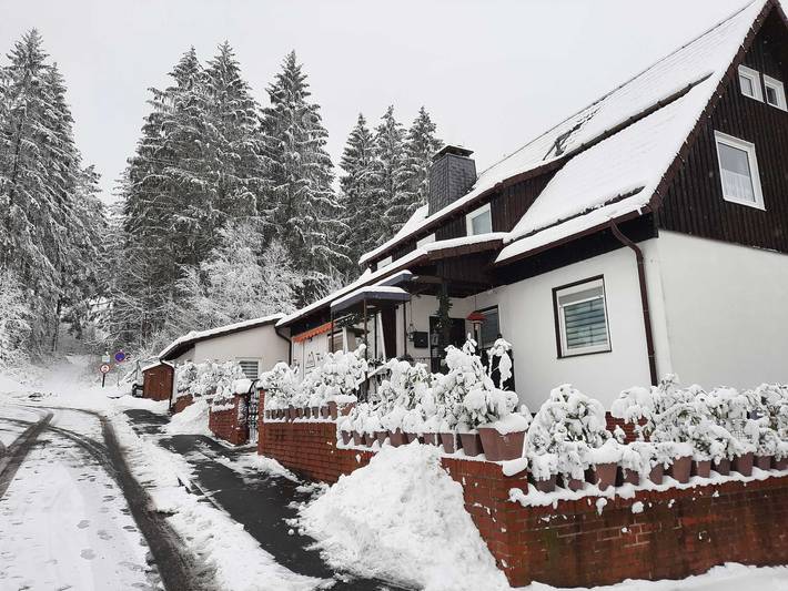 Ferienwohnung für 4 Personen, mit Terrasse und Garten sowie Ausblick, kinderfreundlich in Wildemann - 2
