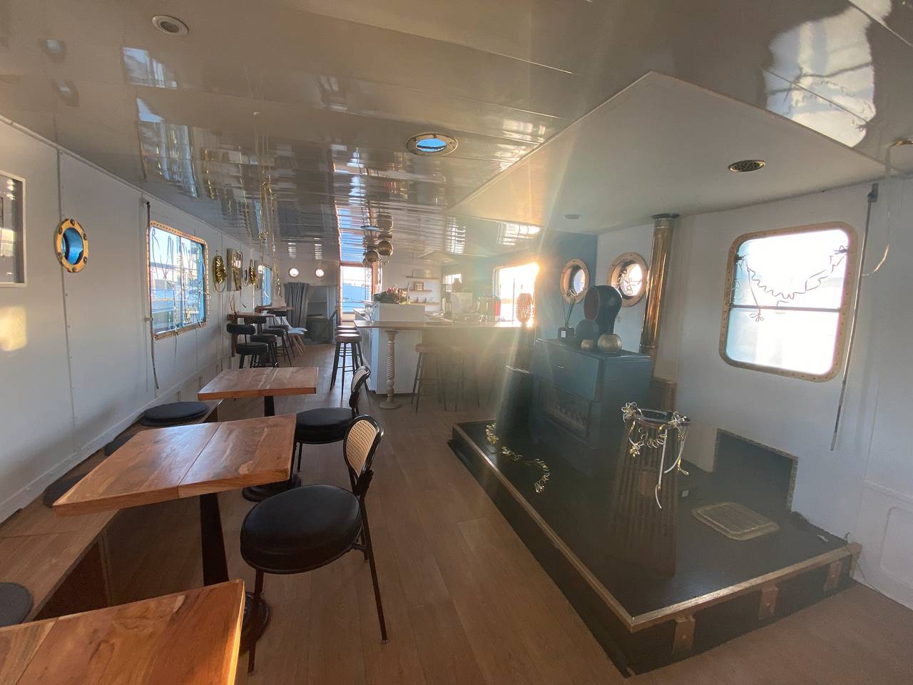 Boot 'Commodore' mit Meerblick, privater Terrasse und Wlan in Schleswig, Schleswig & Umgebung