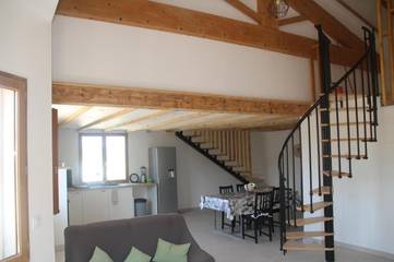 Gîte pour 6 personnes, avec vue, animaux acceptés à Badens